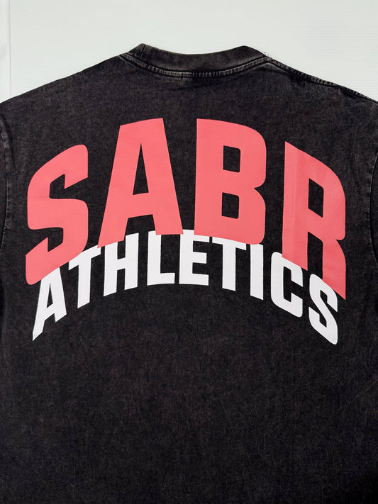 SABR V2 ACID WASH OVERSIZED TEE