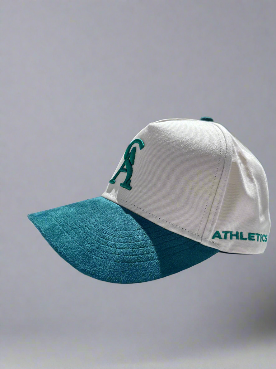 THE BLUEPRINT SNAPBACK - GREEN/CREAM